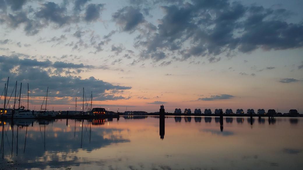 Sonnenuntergang Ostsee Resort Olpenitz